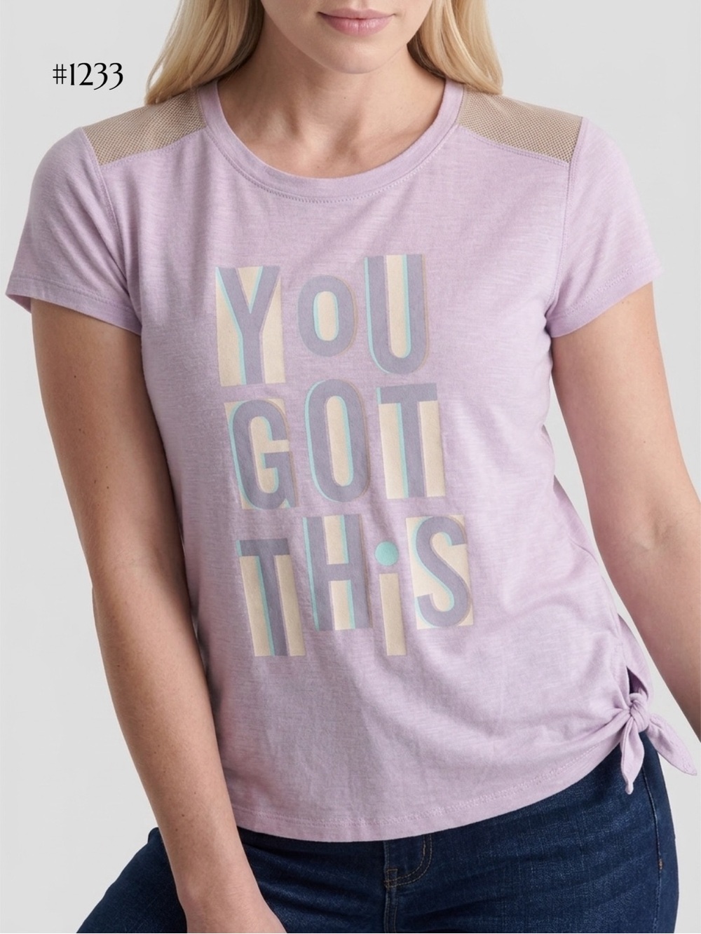 Old Navy Active Lavender/Pink Lightweight Top